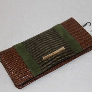 NWT BRAHMIN Ady Wallet Samba Highgate leather MSRP: $165